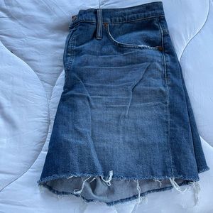 Madewell High Rise Denim Shorts